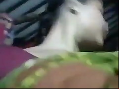 North indian housewife show her boobs